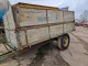 Wooden Drop side Single Axle Agricultural Tipping Trailer 