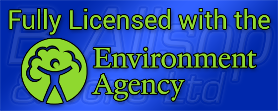 Fully Licensed with the Environment Agency