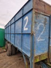 Twin Axle Farming/Agricultural Hydraulic Tipping Trailer  