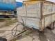 Wooden Drop side Single Axle Agricultural Tipping Trailer 